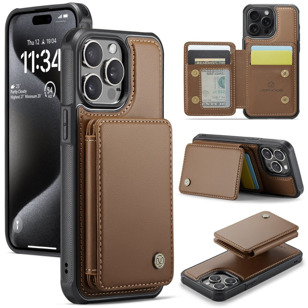 iPhone 16 Pro Max - 2-in-1 back cover with credit card holder