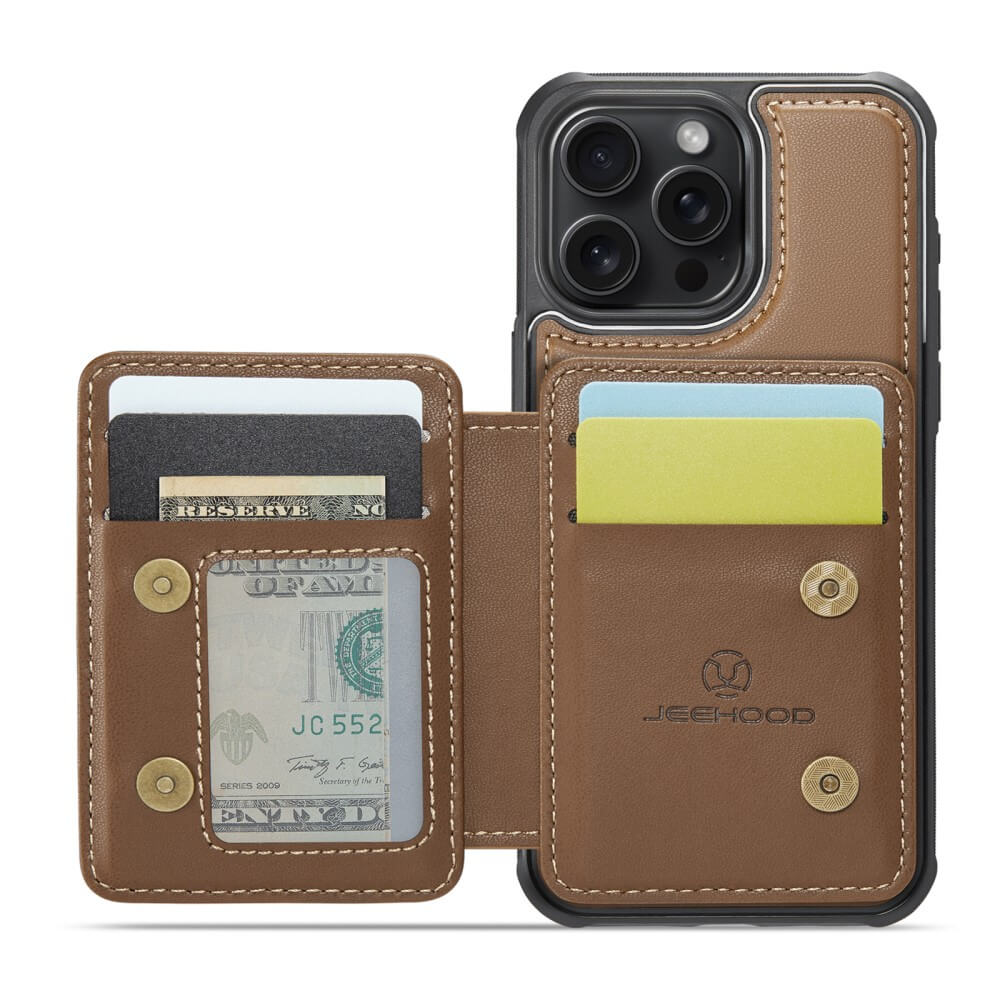 iPhone 16 Pro Max - 2-in-1 back cover with credit card holder