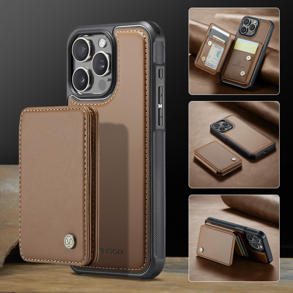 iPhone 16 Pro Max - 2-in-1 back cover with credit card holder