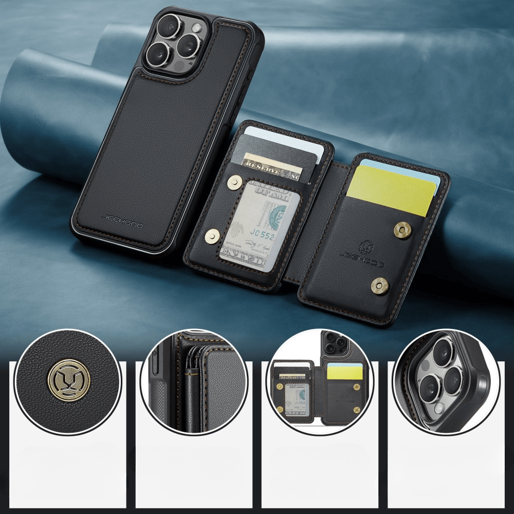 iPhone 16 Pro Max - 2-in-1 back cover with credit card holder