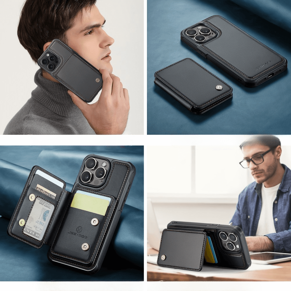 iPhone 16 Pro Max - 2-in-1 back cover with credit card holder