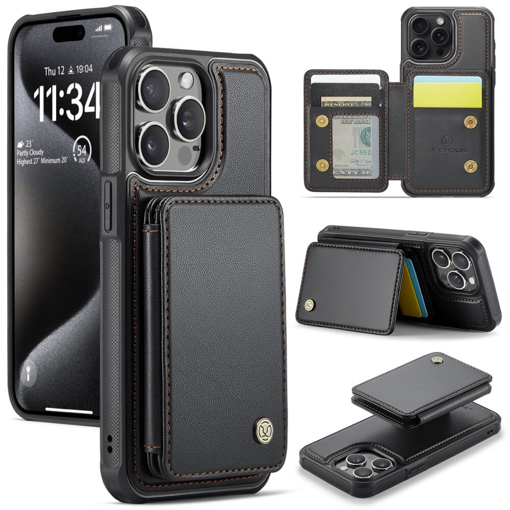 iPhone 16 Pro Max - 2-in-1 back cover with credit card holder