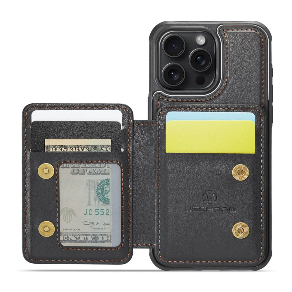 iPhone 16 Pro Max - 2-in-1 back cover with credit card holder