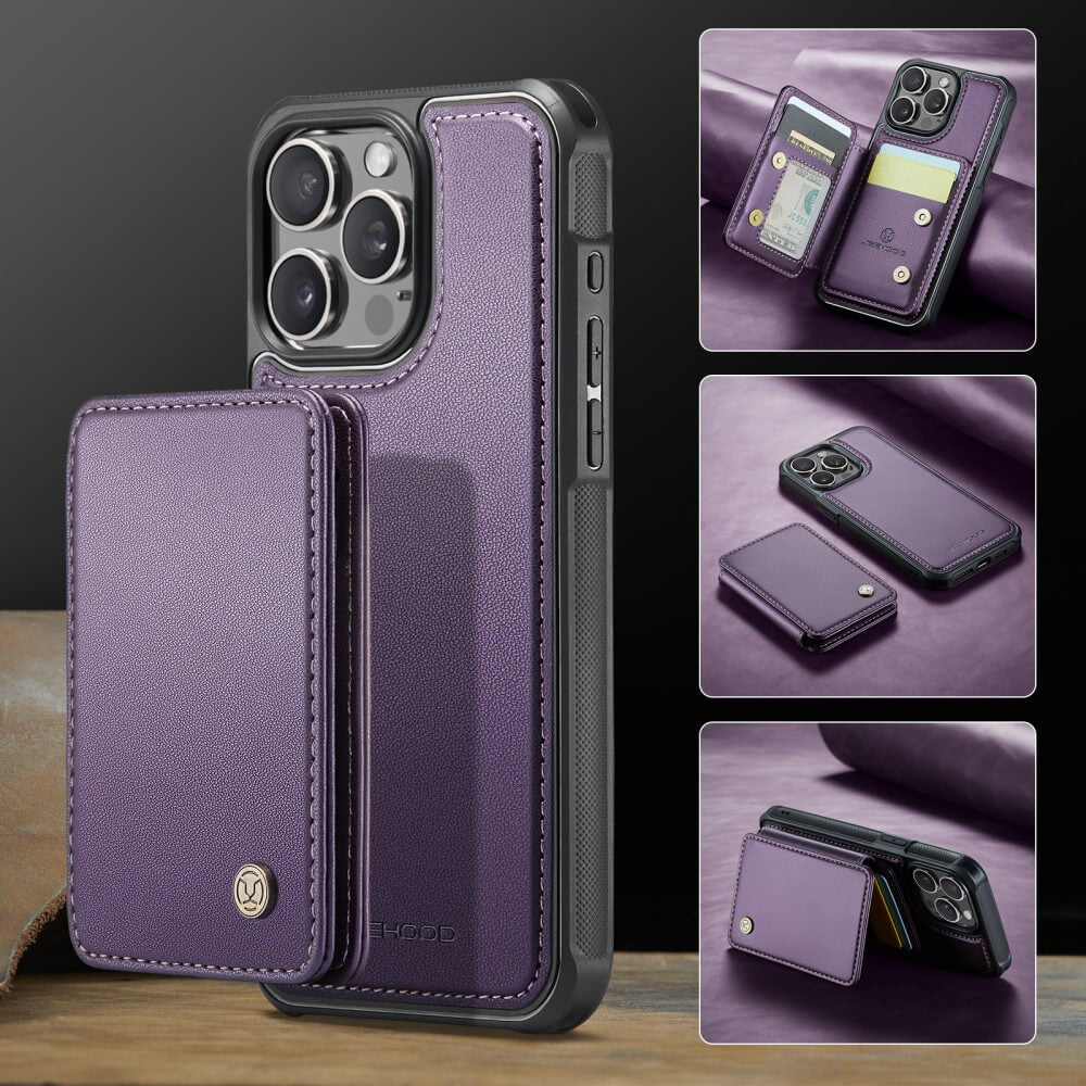 iPhone 16 Pro Max - 2-in-1 back cover with credit card holder