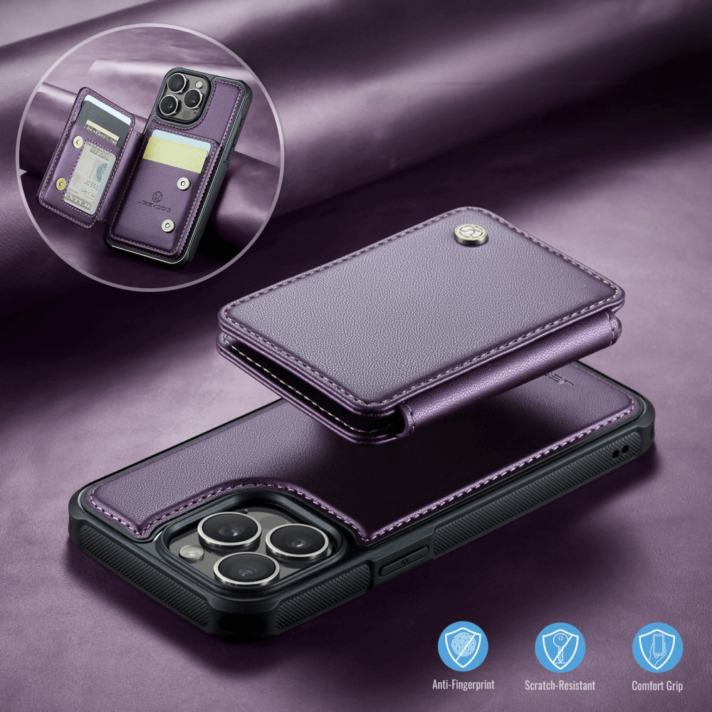 iPhone 16 Pro Max - 2-in-1 back cover with credit card holder