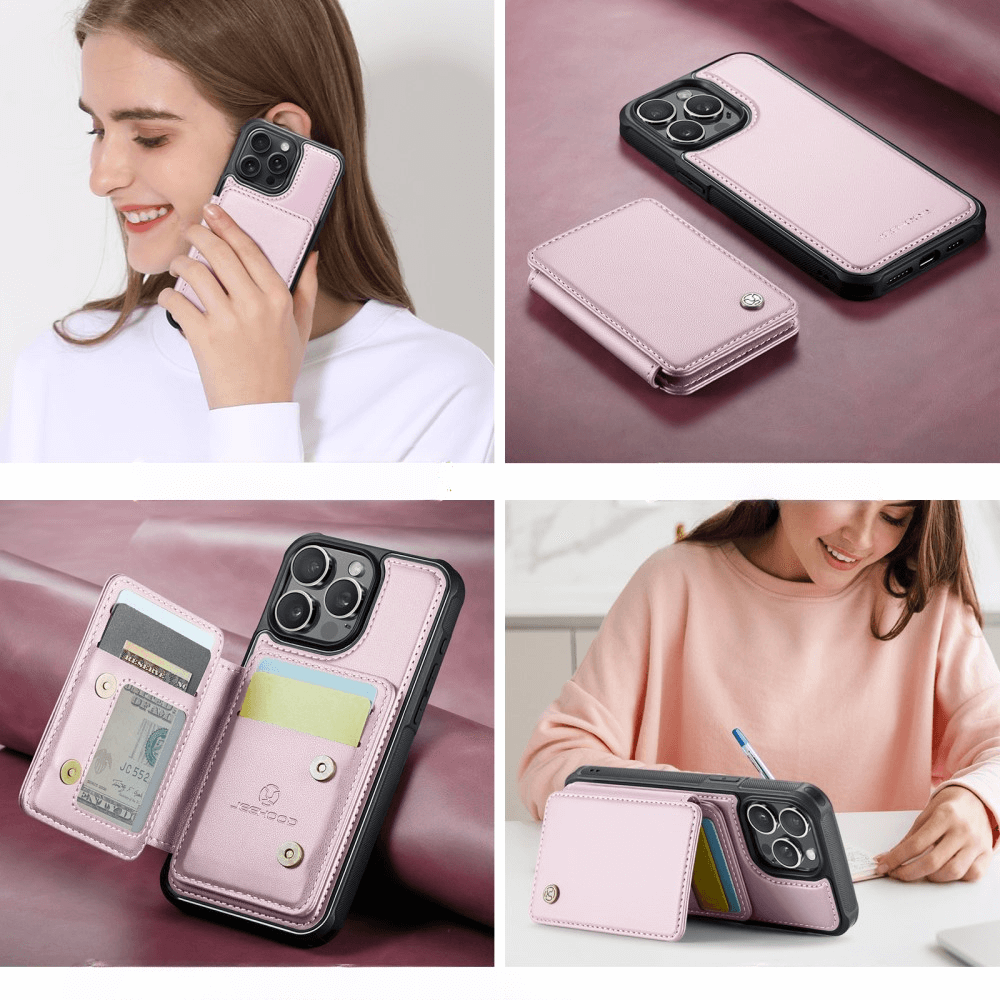 iPhone 16 Pro Max - 2-in-1 back cover with credit card holder