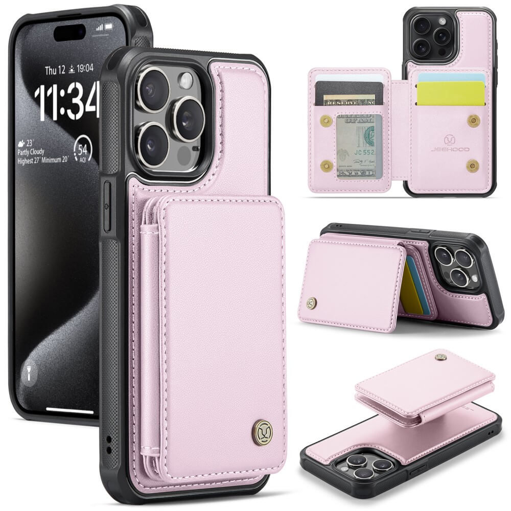 iPhone 16 Pro Max - 2-in-1 back cover with credit card holder