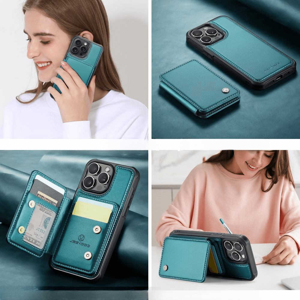 iPhone 16 Pro - Custodia 2-in-1 con taschetta per carta di credito