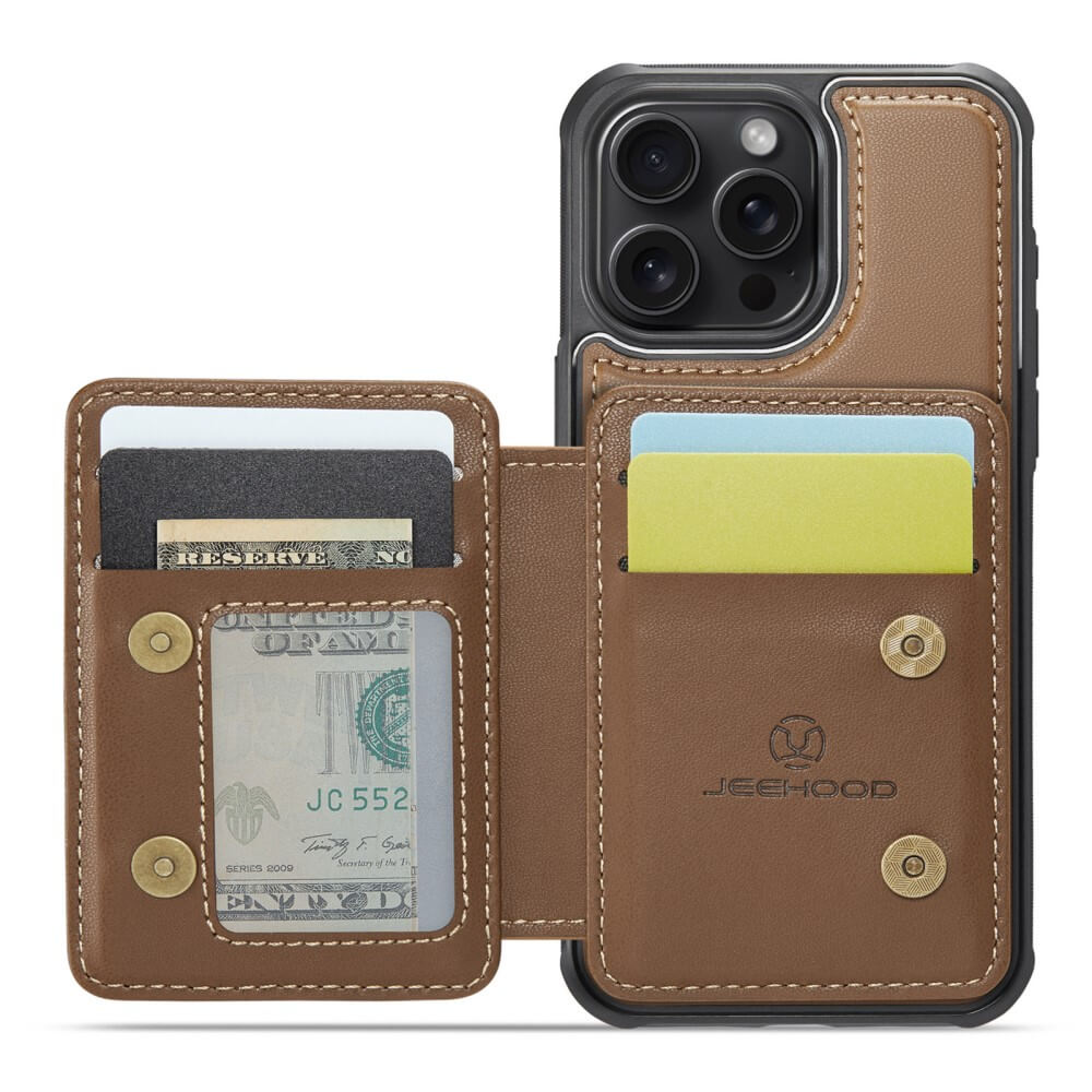 iPhone 16 Pro - Custodia 2-in-1 con taschetta per carta di credito