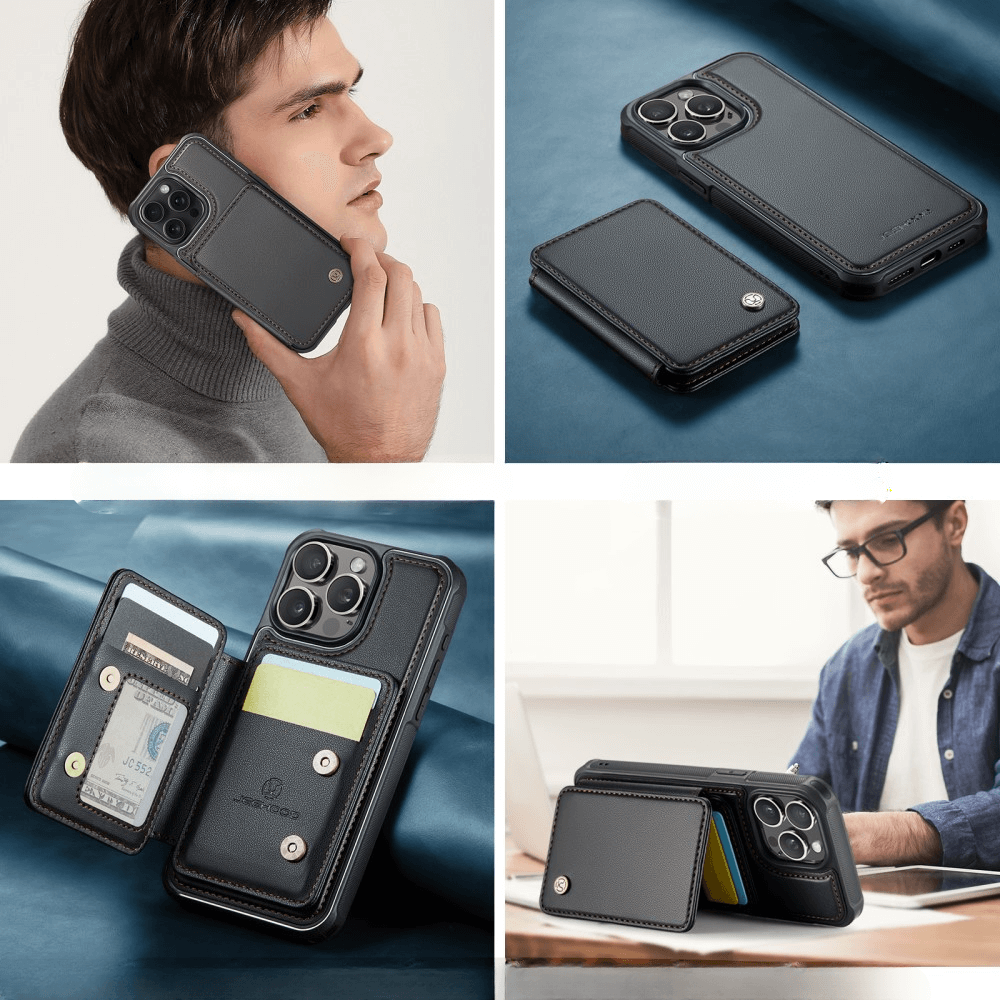 iPhone 16 Pro - Custodia 2-in-1 con taschetta per carta di credito