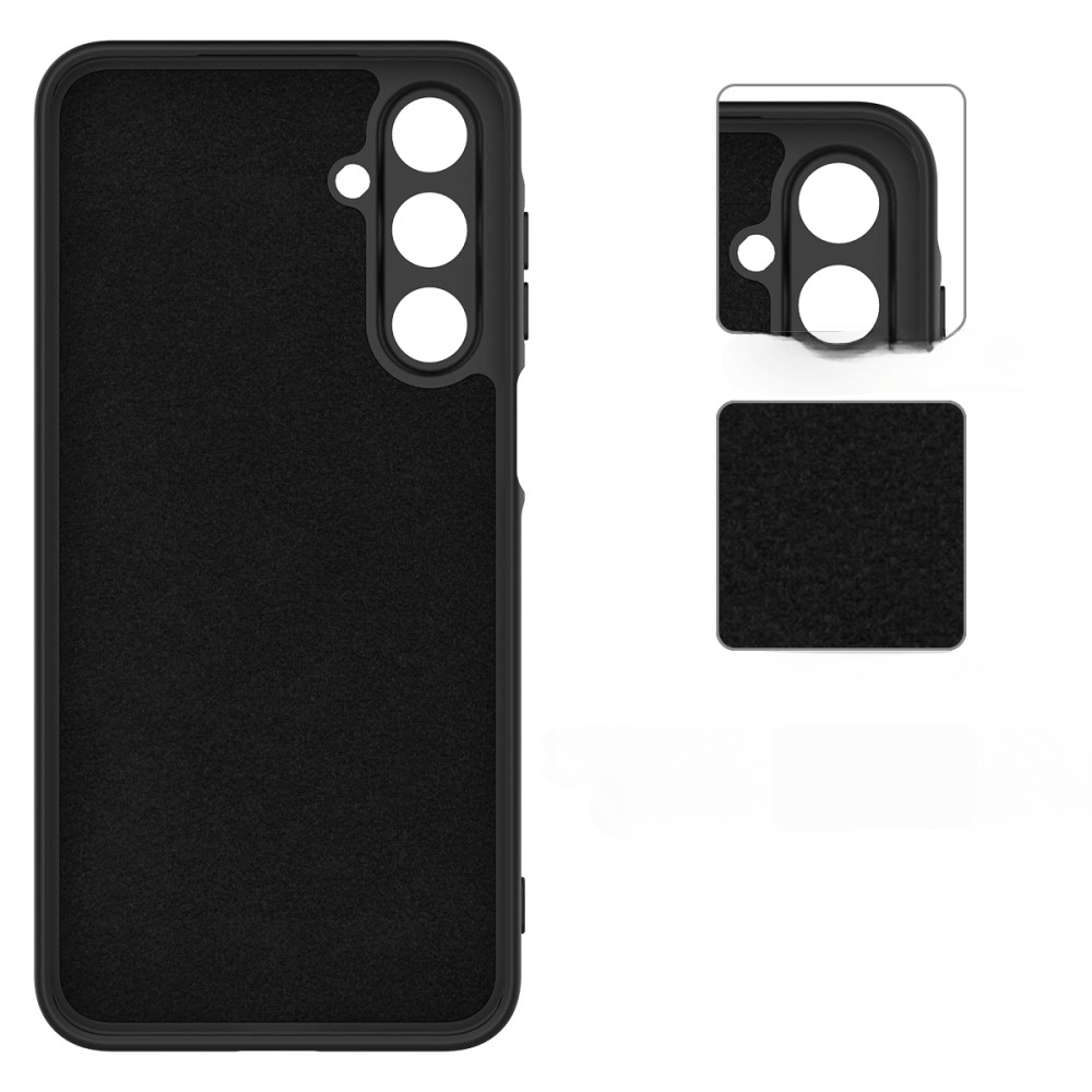 Galaxy A16 - Silikon Gummi Hülle mit Riemen