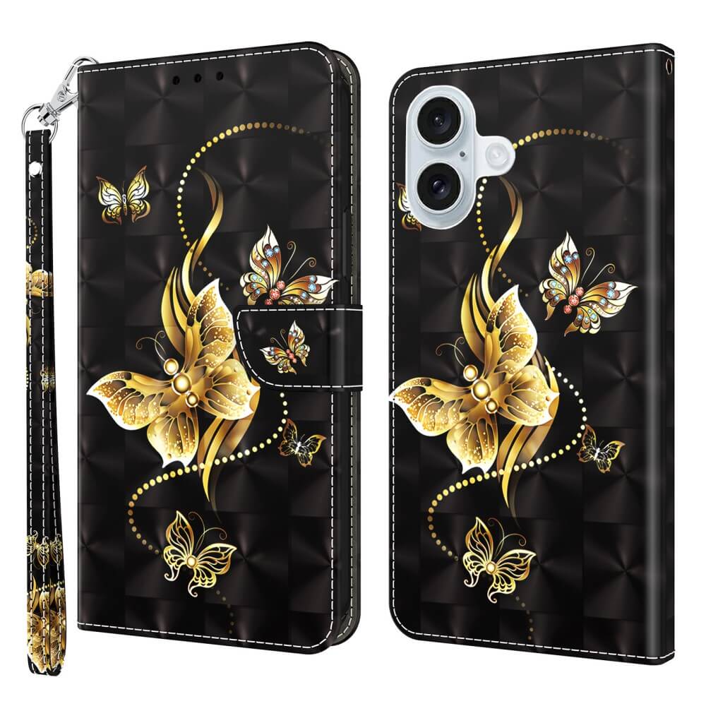 iPhone 16 Plus - Etui Glitzer Effekt
