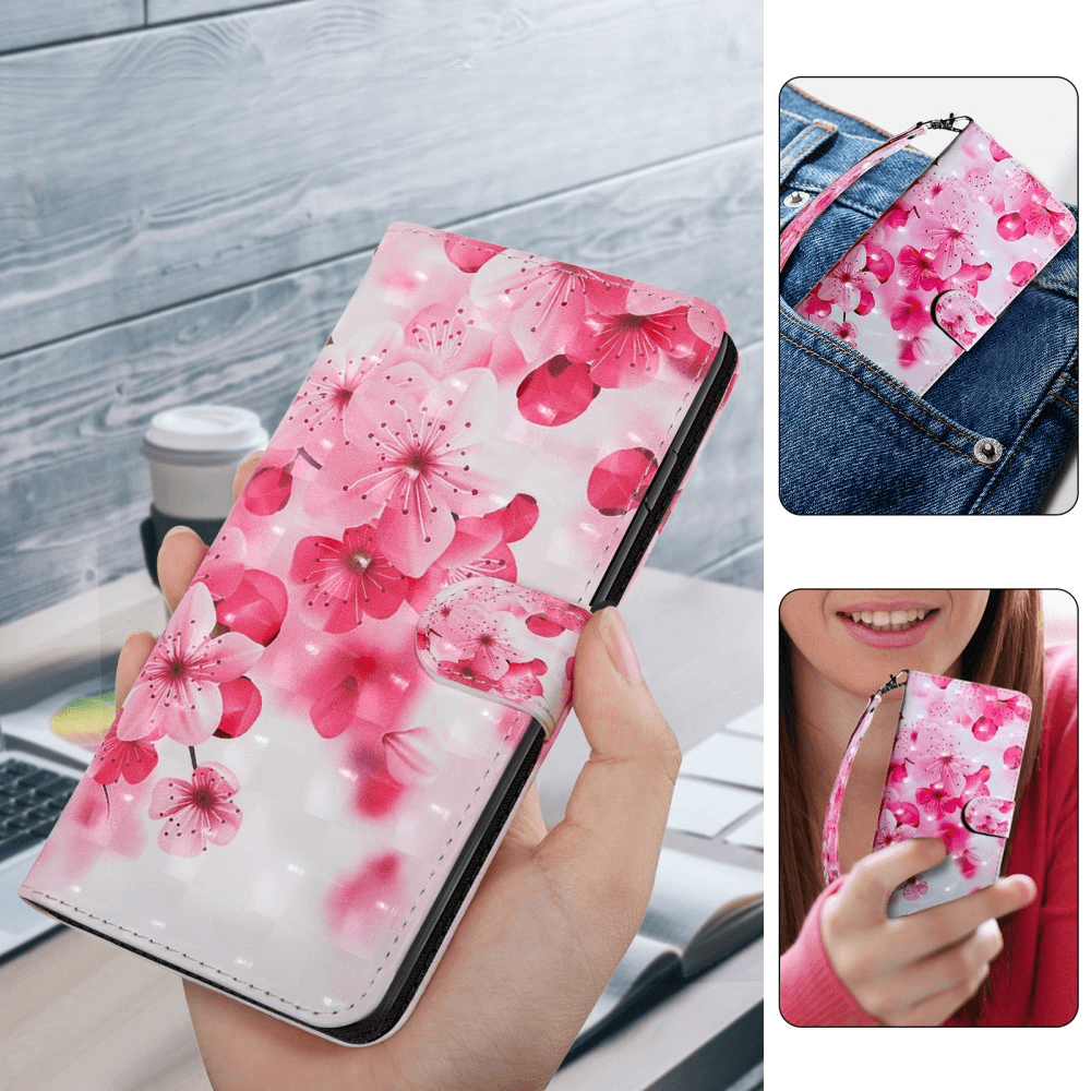 iPhone 16 Pro Max - Wallet Case Glitter Effect