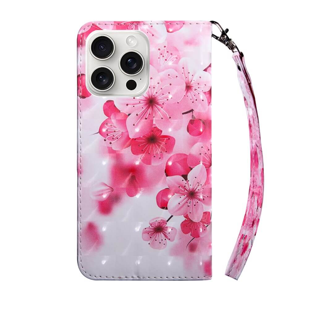 iPhone 16 Pro Max - Wallet Case Glitter Effect