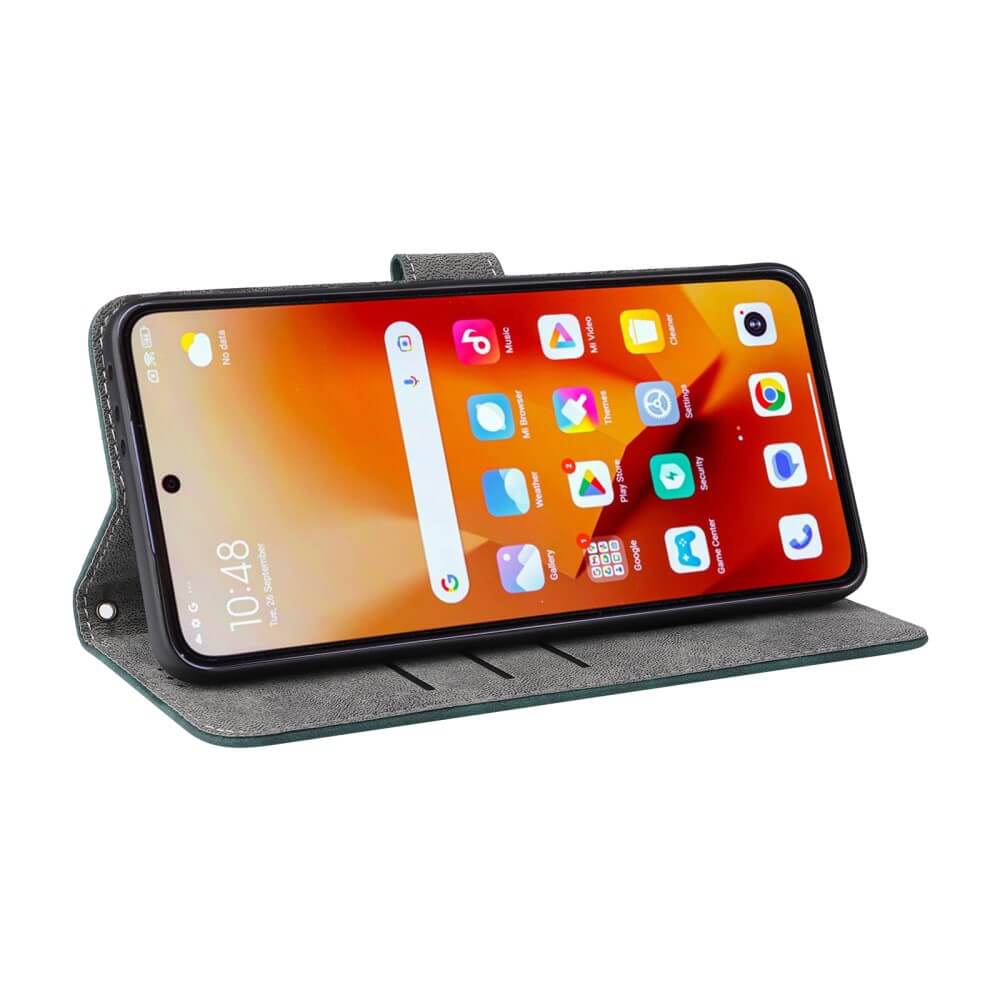 Xiaomi 14T - Ledertasche mit RFID Blocker