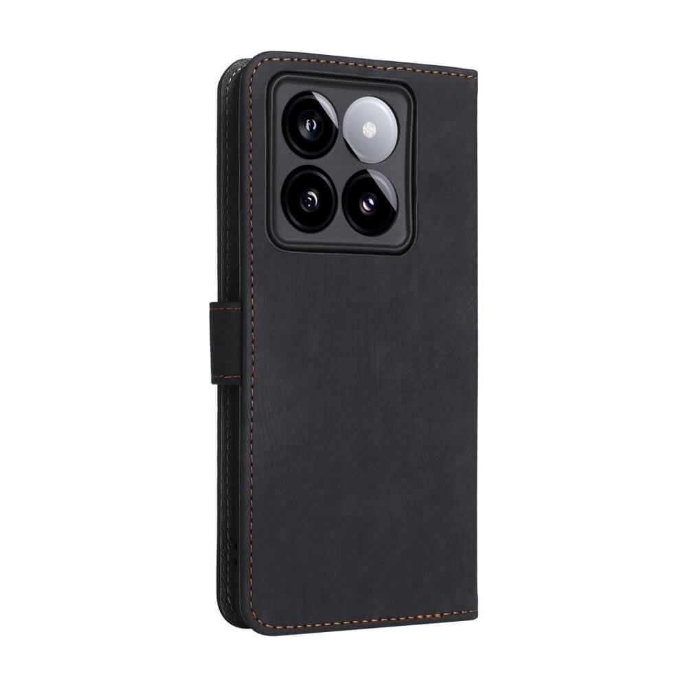 Xiaomi 14T Pro - Ledertasche mit RFID Blocker