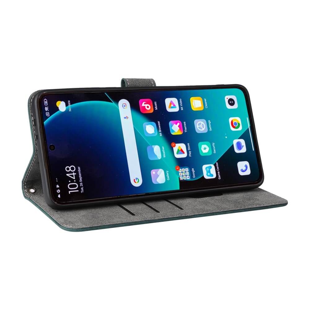 Xiaomi 14T Pro - Ledertasche mit RFID Blocker