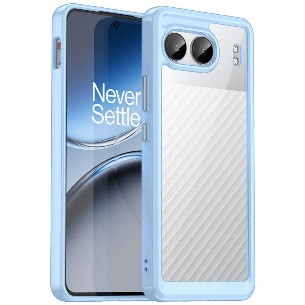OnePlus Nord 4 - Coque acrylique protective avec bords surélevé
