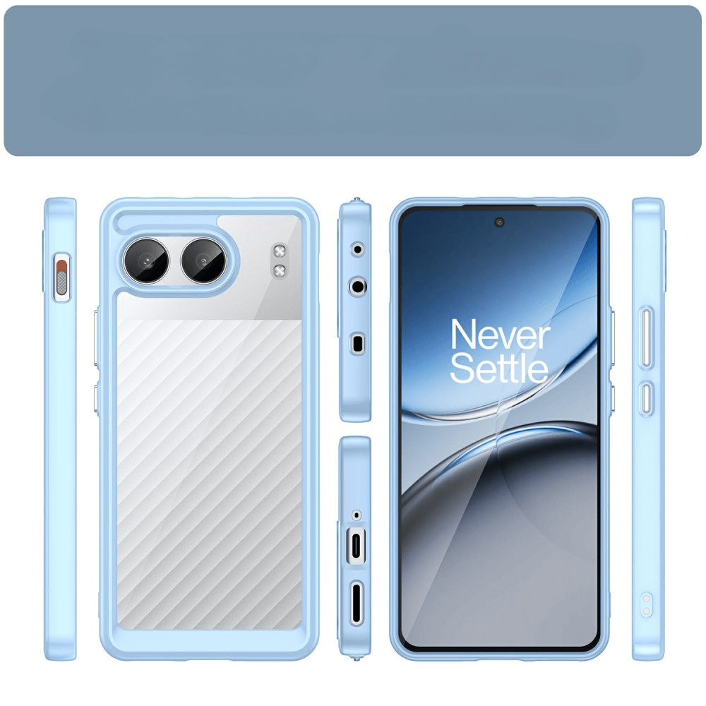 OnePlus Nord 4 - Coque acrylique protective avec bords surélevé