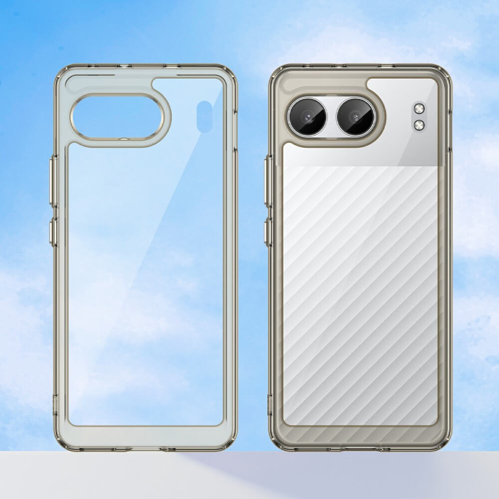 OnePlus Nord 4 - Coque acrylique protective avec bords surélevé