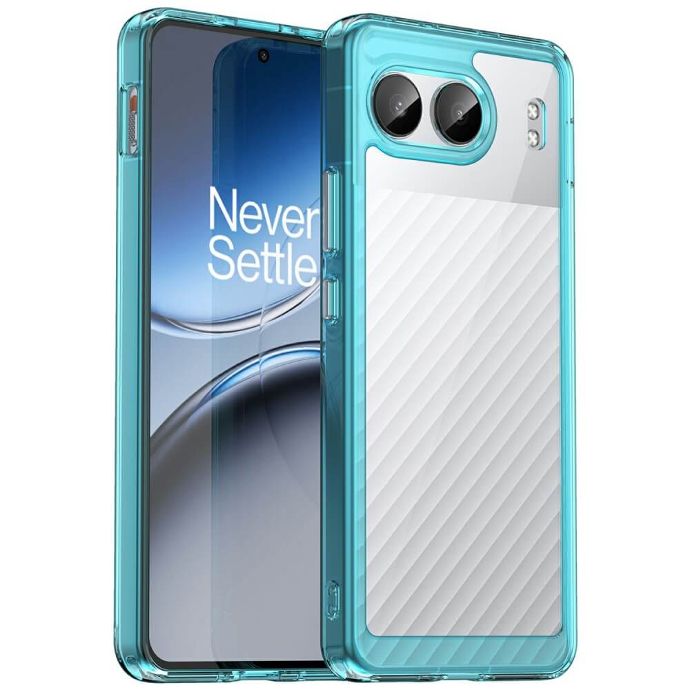 OnePlus Nord 4 - Coque acrylique protective avec bords surélevé