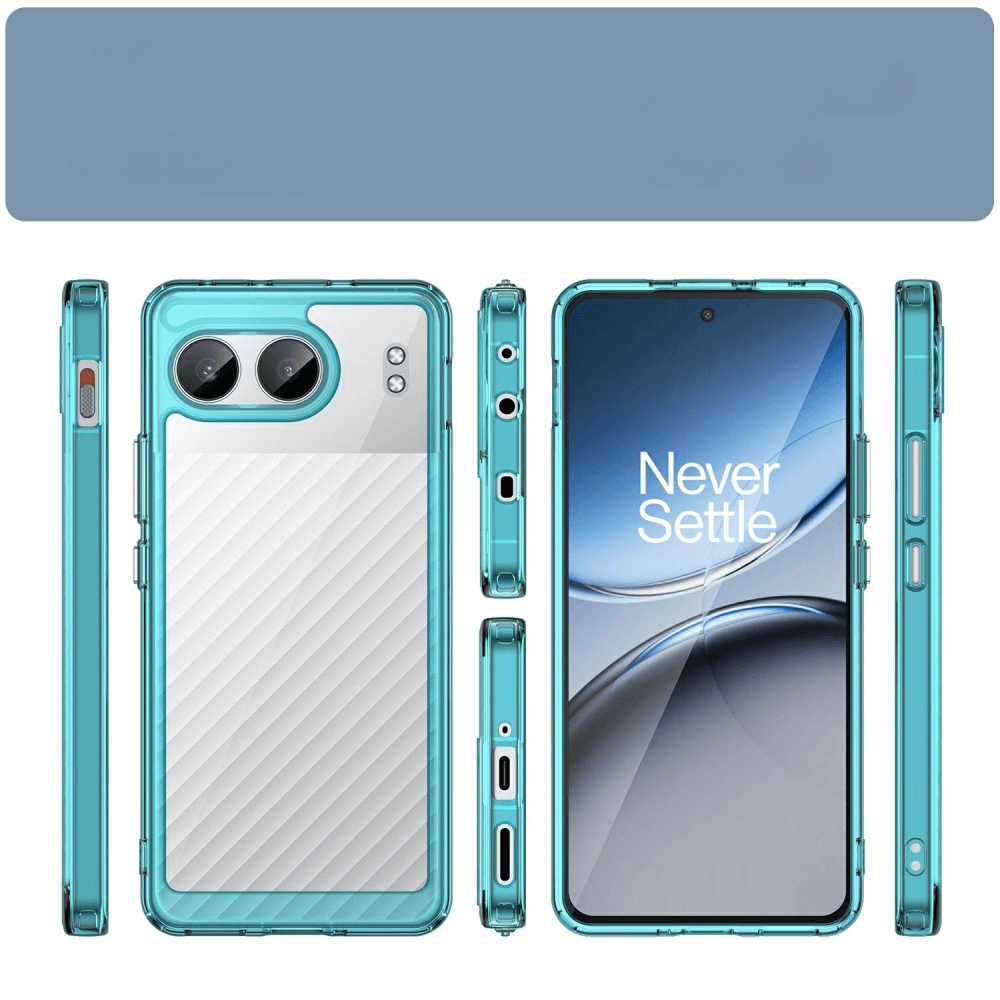 OnePlus Nord 4 - Coque acrylique protective avec bords surélevé