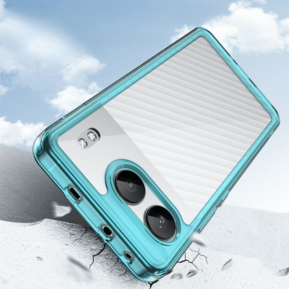 OnePlus Nord 4 - Coque acrylique protective avec bords surélevé
