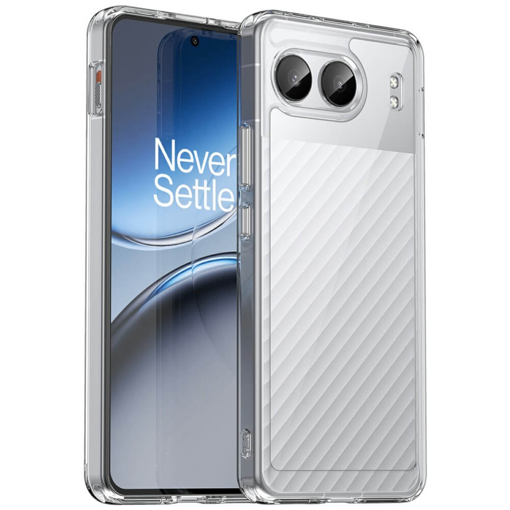 OnePlus Nord 4 - Coque acrylique protective avec bords surélevé