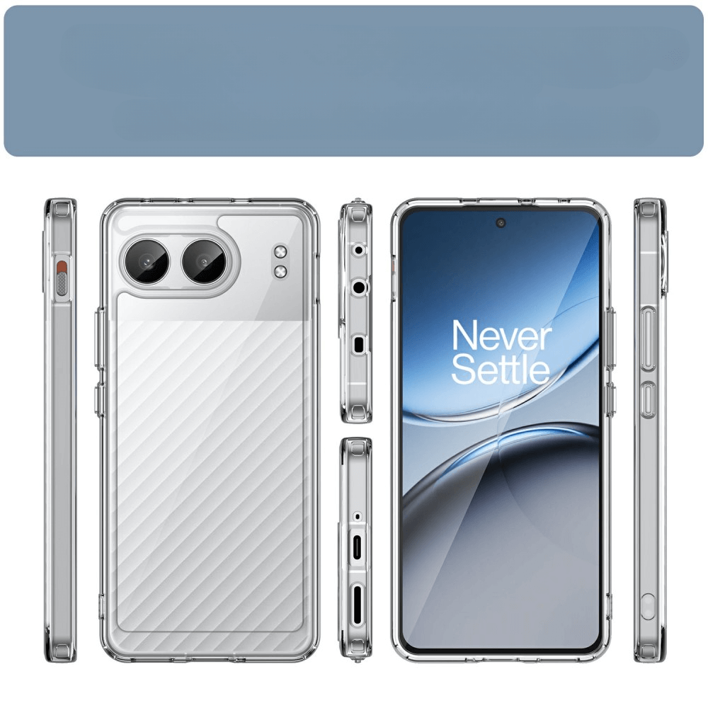 OnePlus Nord 4 - Coque acrylique protective avec bords surélevé