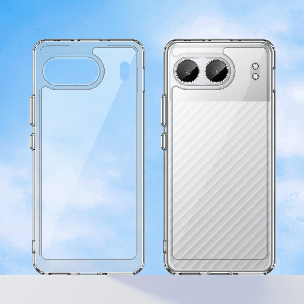 OnePlus Nord 4 - Coque acrylique protective avec bords surélevé