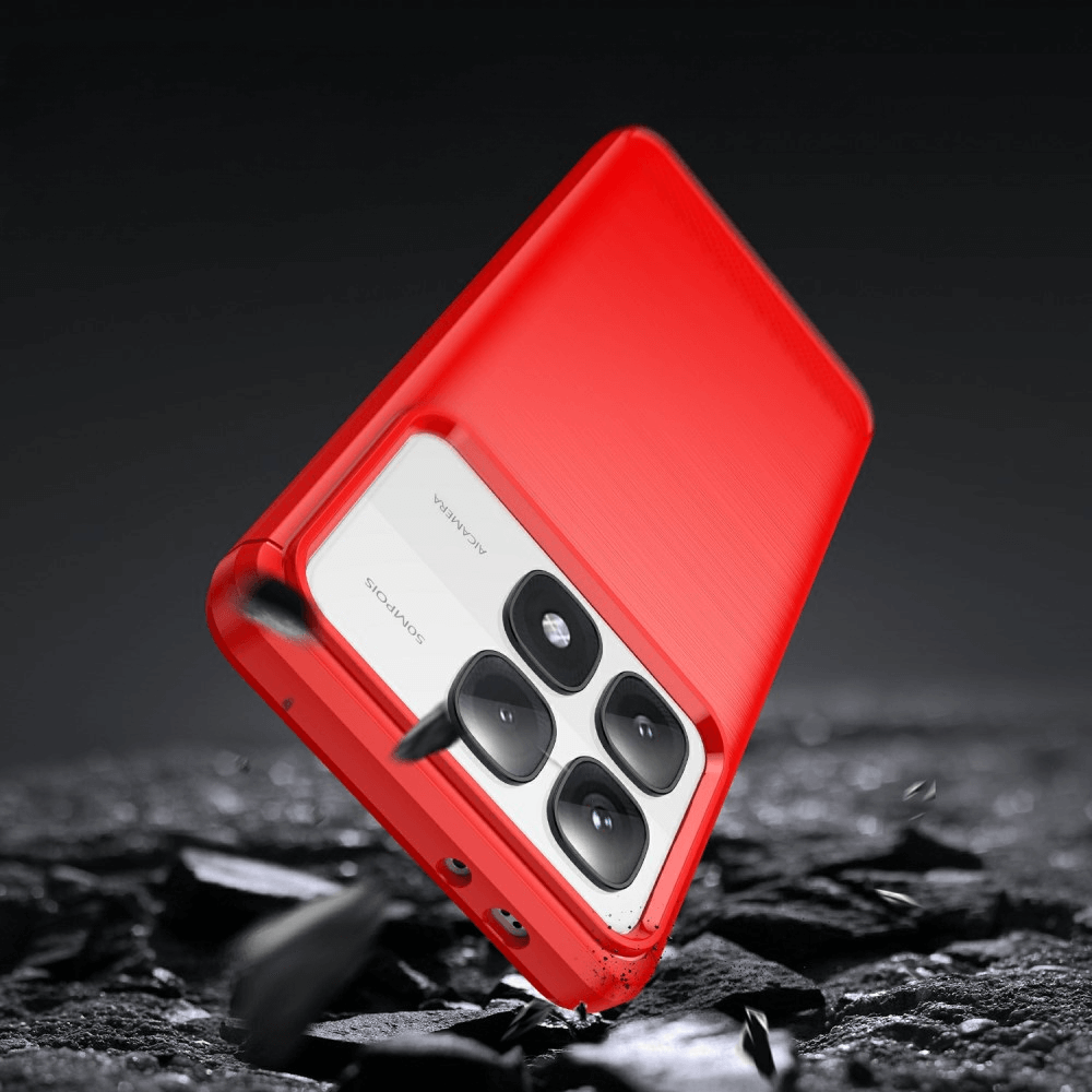Xiaomi 14T Pro - Coque look métal carbone