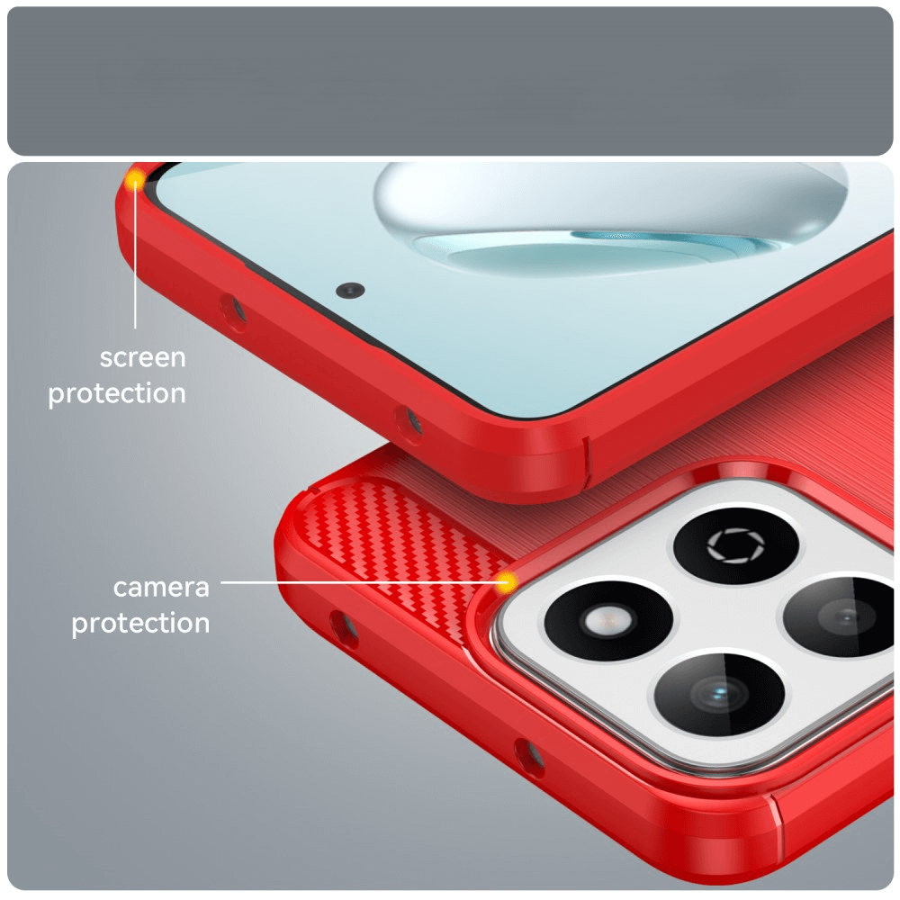 HONOR 200 Smart - Metall Carbon Look Hülle