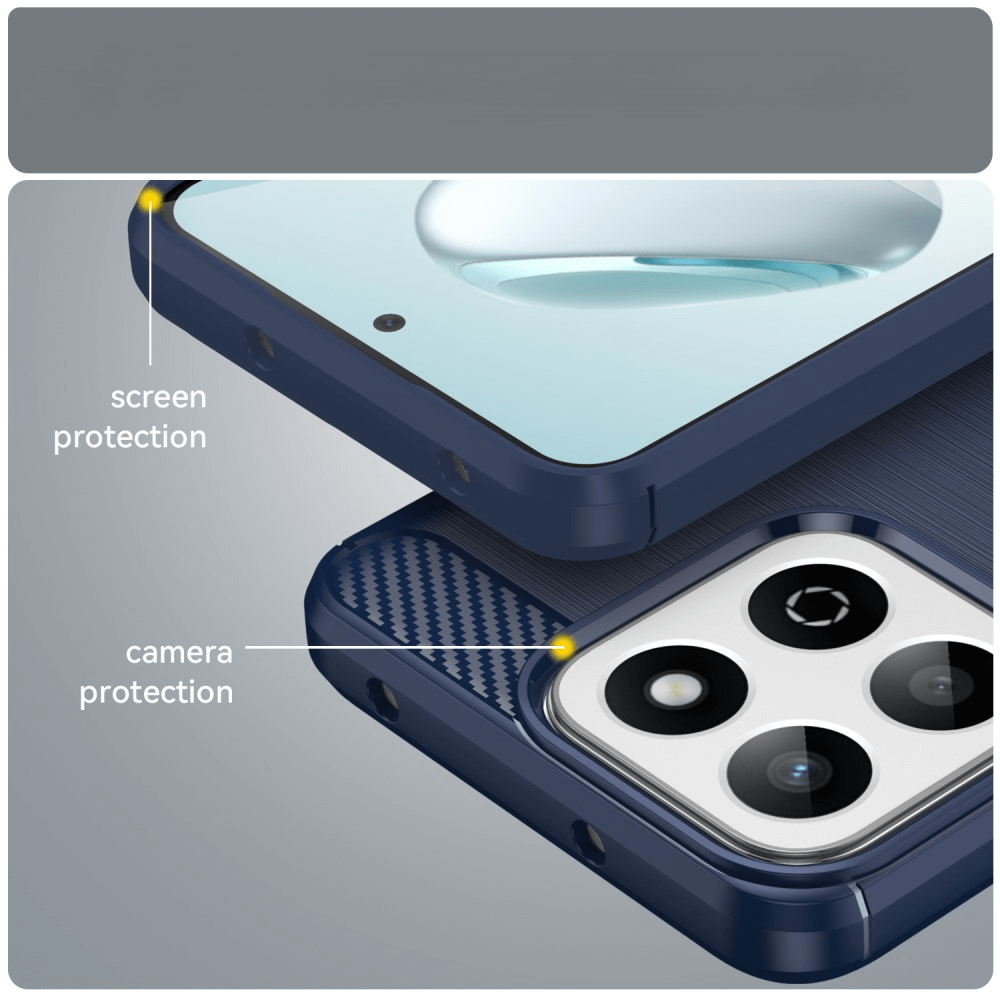 HONOR 200 Smart - Metall Carbon Look Hülle