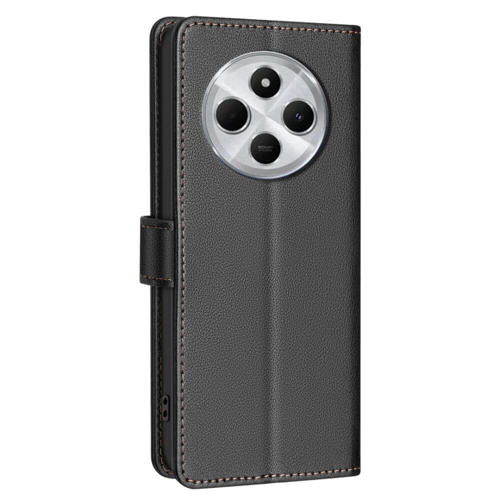 Xiaomi Redmi 14C / Poco C75 / Redmi A4 5G - Custodia in pelle BINFEN con blocco RFID