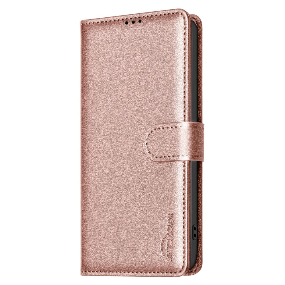 Xiaomi Redmi 14C / Poco C75 / Redmi A4 5G - Custodia in pelle BINFEN con blocco RFID