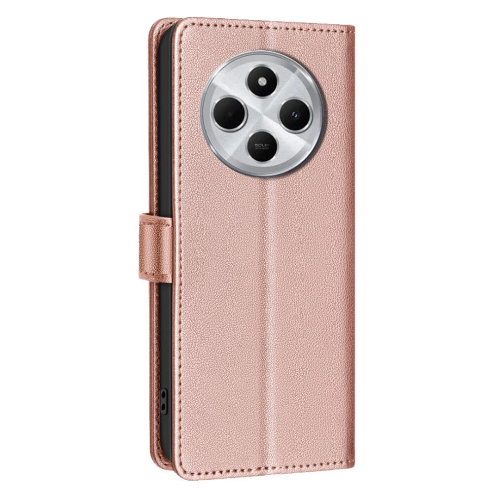 Xiaomi Redmi 14C / Poco C75 / Redmi A4 5G - Custodia in pelle BINFEN con blocco RFID