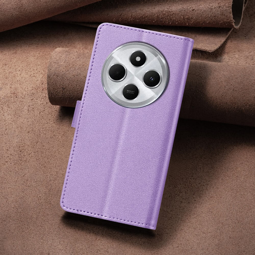 Xiaomi Redmi 14C / Poco C75 / Redmi A4 5G - Custodia in pelle BINFEN con blocco RFID