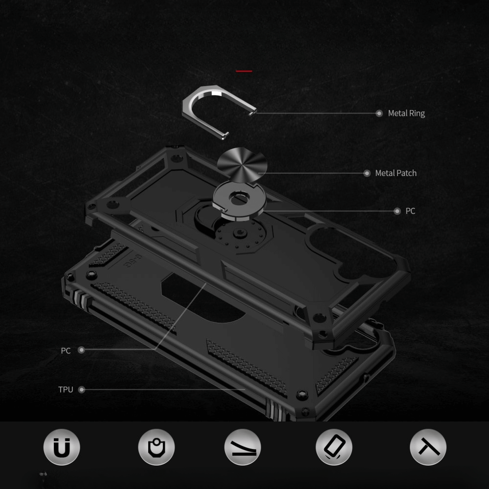 Galaxy A16 - Robustes Back Cover mit Kickstand