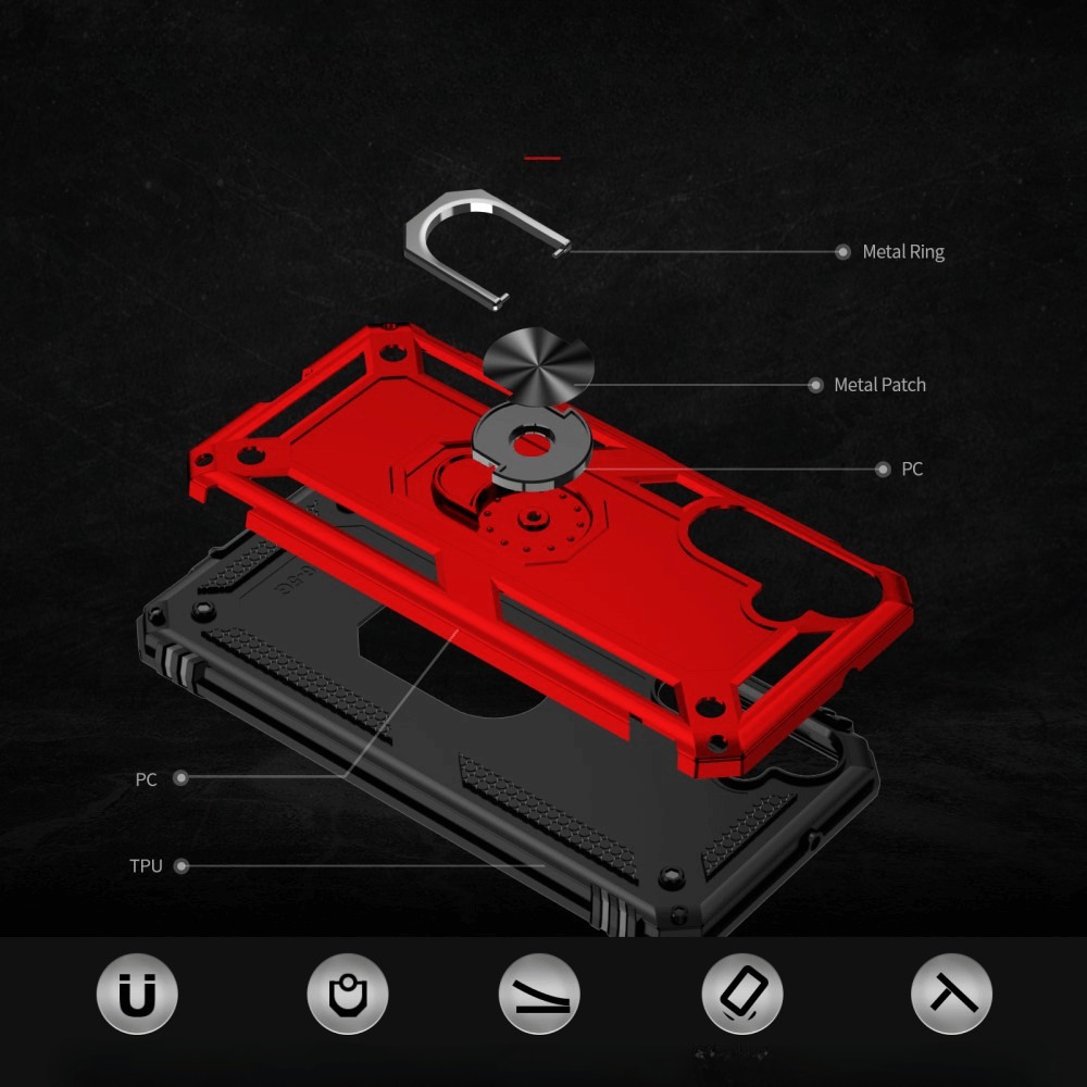 Galaxy A16 - Robustes Back Cover mit Kickstand