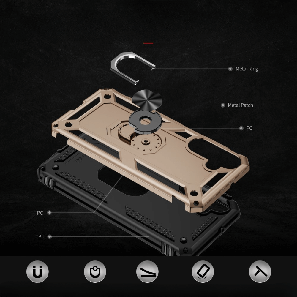 Galaxy A16 - Robustes Back Cover mit Kickstand