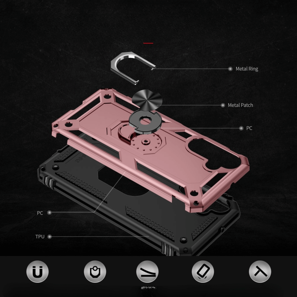 Galaxy A16 - Robustes Back Cover mit Kickstand