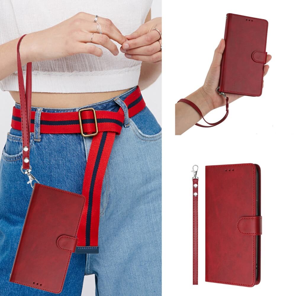 Galaxy A16 - Leather case with RFID blocker