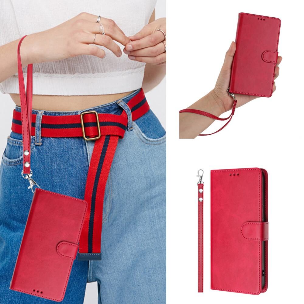 Galaxy A16 - Leather case with RFID blocker