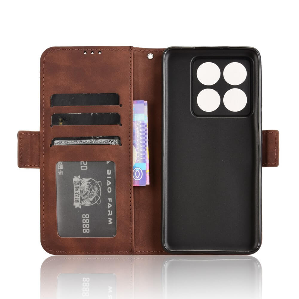 Xiaomi 14T Pro - Etui viele Kartenfächer