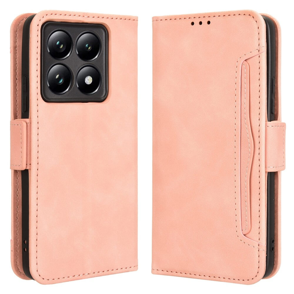 Xiaomi 14T Pro - Etui viele Kartenfächer