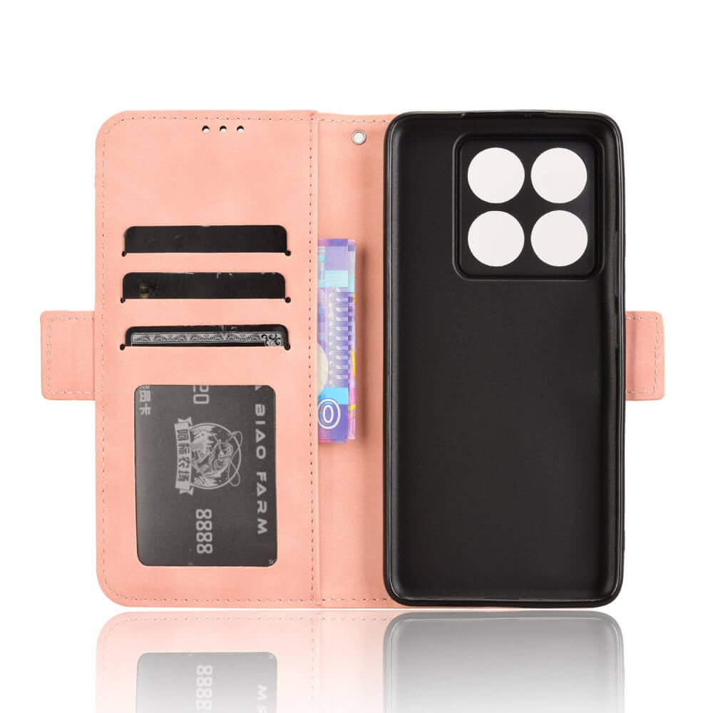 Xiaomi 14T Pro - Etui viele Kartenfächer