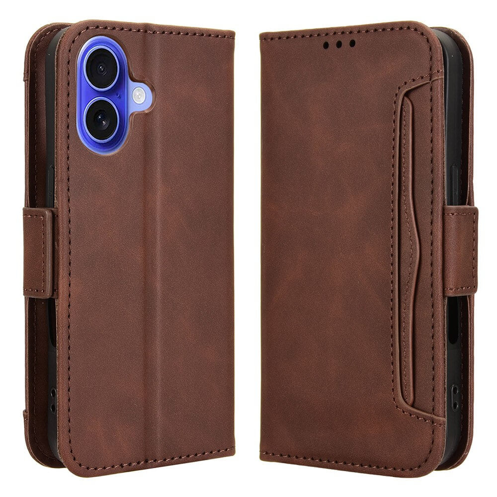 iPhone 16 Plus - Etui viele Kartenfächer