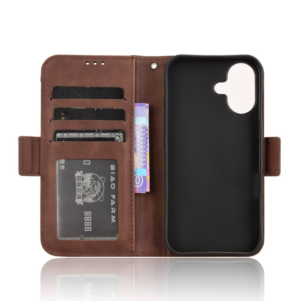 iPhone 16 Plus - Etui viele Kartenfächer