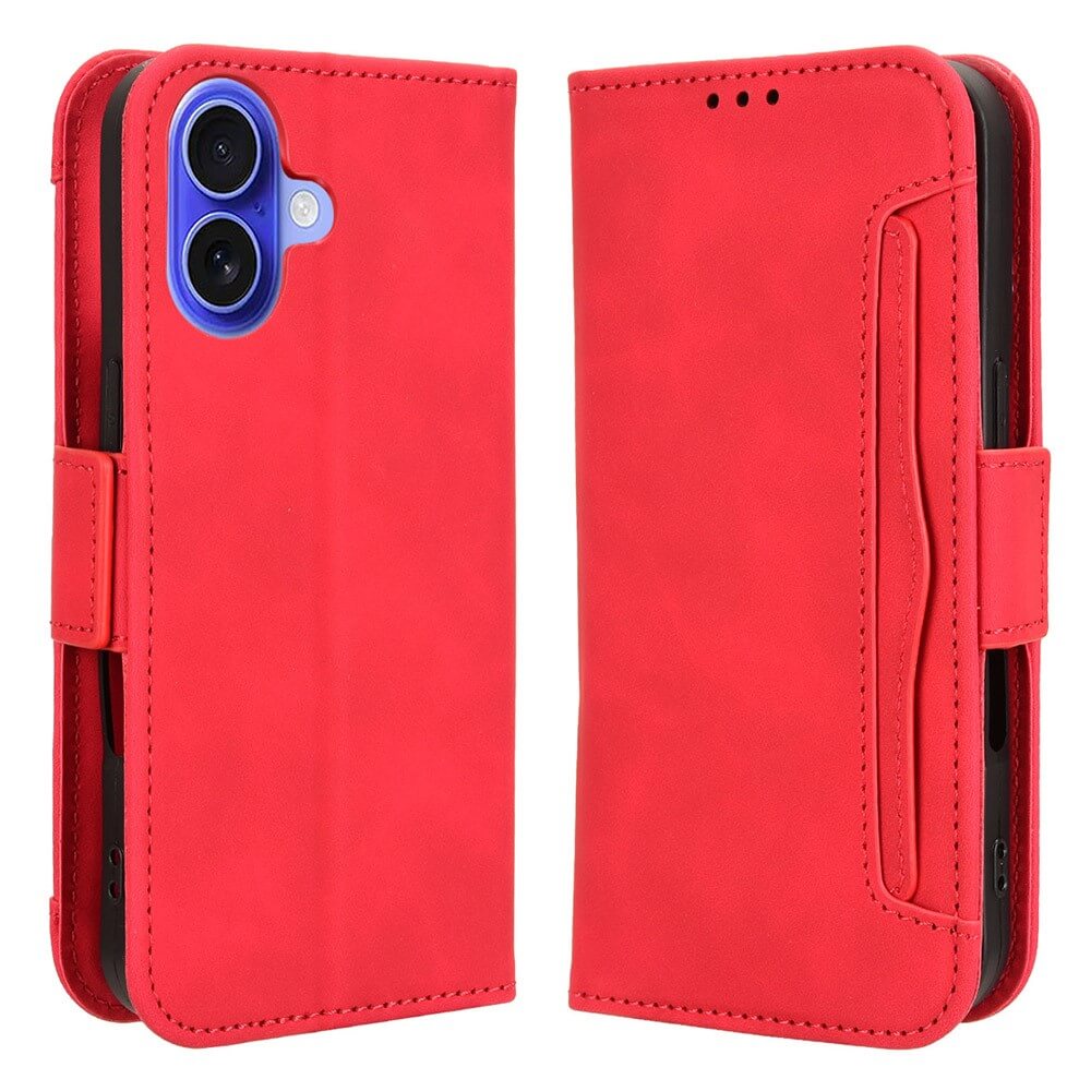 iPhone 16 Plus - Etui viele Kartenfächer