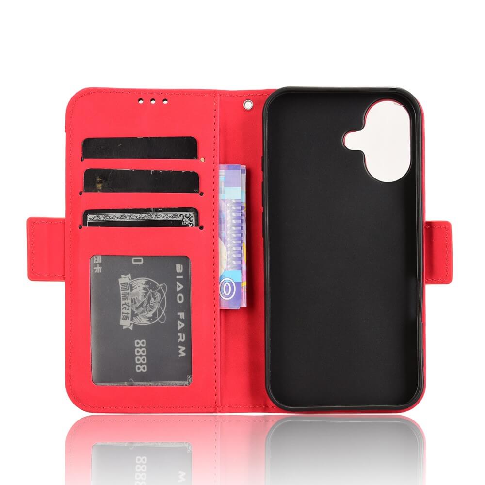 iPhone 16 Plus - Etui viele Kartenfächer